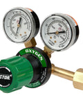 Oxygen Regulator For Welding And Cutting, Medium Duty Single Stage Gas Regulator, 150 PSIG Delivery Range, CGA 540 Inlet, Model G250-150-540