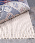Super Grip Natural Non Slip Rug Pad Cushioned 2 By 3 Feet For Area Rugs on Hardwood Floors with plush cushion visible