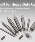 Top Notch 20pcs Durable 304 Stainless Steel Extension Springs With Tiny 0.01 Wire Size And Compact 0.12 Coil Diameter For Heavy Duty Industrial Use That Stands Up To Heat Corrosion Without Deforming.