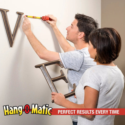 All In One Picture Hanging Tool For Quick Easy Leveling And Marking On The Wall To Hang Pictures Mirrors TVs And Shelves With Precision And No Fuss Setup