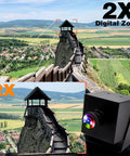 Rock Solid 4K UVC Web Cam With USB And HDMI Dual Screen Output For PC Monitors And Streaming Rigs featuring 2X digital zoom and scenery.