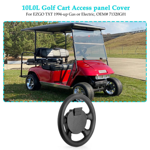 13 Inch Golf Cart Steering Wheel For EZGO TXT RXV Medalist Shuttle Workhorse Cushman Replacement For OEM 71948G01 602979