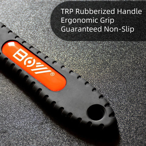 Rubber grip handle of Bicycle Cone Wrench Set 4 Piece 13-14-15-16mm Dual Jaw for Easy Cone Nut Removal and Hub Axle Work