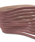 10-pack of 120 Grit Sanding Belts One Half By 18 Inch Sanding Belt Sandpaper for detailing sanders universal fit for wood plastic metal