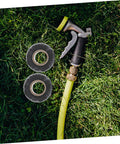 Heavy Duty Waterproof Leak Repair Tape For Plumbing, Strong Adhesive Rubber Sealant with hose on grass