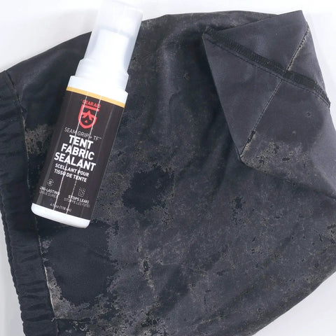 Seam Grip TF Tent Fabric Sealer For Waterproofing And Restoring PU Coatings On Nylon Tent Floors, Rainflies, And Tarps, 4 Fl Oz bottle