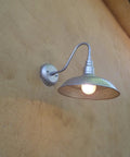 Outdoor Wall Light With Galvanized Metal Build And Mounting Kit Included For Quick No Fuss Install Front Entry Or Back Porch Lighting