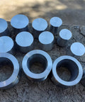 Coin Ring Punch And Spacer Set For Jewelry Making Tools With Self Centering Punch Hole Punch Coin Ring Die Wraps And Nine Push Rods
