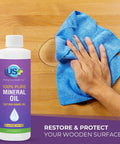 Food Grade Mineral Oil For Cutting Boards And Wood Surfaces Restore And Protect Cutting Boards Butcher Blocks Countertops Bottle