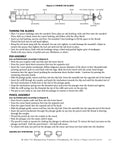 Diagram for Dope Gun Metal Slimline Pro Gel Writer Click Pen Kits For Woodturning Crafter assembly instructions and turning process.