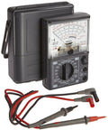 3030-10 Hi Tester Manual-Ranging Analog Multimeter With Average-Sensing, 600V Range and test leads shown