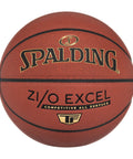 Zi O Excel Indoor Outdoor Basketball 29.5 Inch Official Size 7 With Foam Backed Feel And Durable Composite Cover.