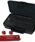 Heavy Duty Magnetic Sheave Alignment Laser With Knockout Precision Red Beam For Zero Sweat Pulley Setup to Smooth Belt Drives, tools in case.