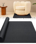 Solid Non Slip Recliner Pad For Hardwood Floors Grippy Anti Slide Furniture Mat 30 Inch Square Floor Guard under a chair.