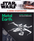 Star Wars X Wing Fighter 3D Metal Model Kit Unassembled No Glue Or Solder Needed Packaging