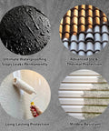 Pro Grade Liquid Rubber Waterproofing And Protective Coating For All Surfaces One Gallon White Beat The Weather displayed