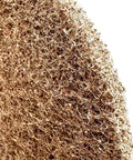Close-up of Eight Inch P150 Medium Grit Cut And Polish Discs Aluminum Oxide Non Woven surface prep pad texture.