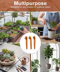 Six Inch Ceramic Worm Shaped Moisture Meter Set Of Six For Plants A Dope Yet Practical Way To Check Soil Humidity In Potting Mix Cute Color Hat Design Durable Plant Water Meters For Home Garden Care, shown with indoor and outdoor plants
