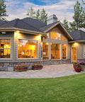 Top Shelf 6 Inch LED Recessed Downlights With Adjustable Color Temperature, Ultra Thin Slim Profile, Clean Flat Trim And No Sweat Setup For Quick Room Vibe Transformations in a beautiful home exterior.