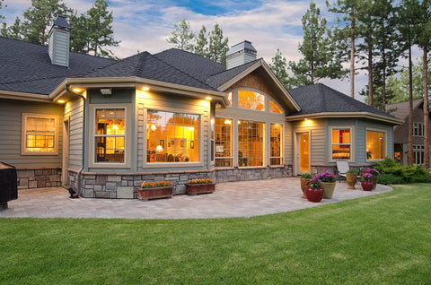 Top Shelf 6 Inch LED Recessed Downlights With Adjustable Color Temperature, Ultra Thin Slim Profile, Clean Flat Trim And No Sweat Setup For Quick Room Vibe Transformations in a beautiful home exterior.