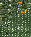 Artificial Ivy Privacy Fence Screen 128 By 48 Inches UV Resistant Faux Hedge Wall showing realistic greenery backdrop