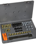Pro Grade Master Thread Chase Kit For SAE And Metric Threads Complete Restoration Set open case with taps dies rethread files