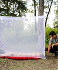 Rectangular Mosquito Net For Camping And Outdoors Lightweight Mesh Canopy Keeps Bugs Out Mosquitoes And Flies Full Body Coverage