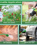 16 Inch Watering Wand With 1000 Holes And Thumb On Off Control Detachable Seedling Head Heavy Duty Garden Sprayer versatility