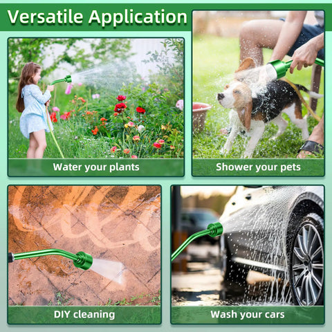 16 Inch Watering Wand With 1000 Holes And Thumb On Off Control Detachable Seedling Head Heavy Duty Garden Sprayer versatility