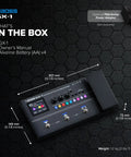 Ultra Portable Guitar Effects Processor With 23 Amp Types And 140 Plus Effects, AIRD Sound Engine, pocket size
