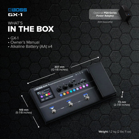 Ultra Portable Guitar Effects Processor With 23 Amp Types And 140 Plus Effects, AIRD Sound Engine, pocket size