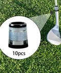 10 Pack Golf Iron Ferrule Adapters End Caps For 0.37 Inch Shaft Easy Trimming And Assembly Light Blue Sleeve Accessory