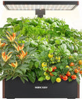 Indoor Hydroponics Growing System Kit With 20 Pod Garden For Homegrown Herbs And Veggies, 10 Liter Water Tank, LED Light