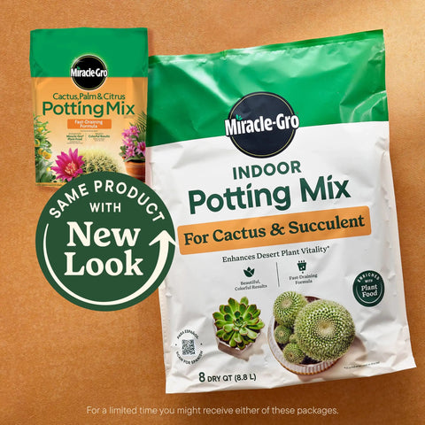 Top Shelf Indoor Potting Mix For Cactus And Succulents Featuring Sweet Roots Development With Rapid Drainage Sand Perlite And Peat Moss Formula Plus Loaded Plant Food For Ace Houseplants In 8 Quart Packs packaging displayed with labels and graphics.