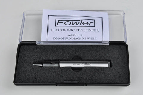 Electronic Edge Finder 0.200 Inch No Brainer Instant Light When Stylus Taps Edge in case with instructions, USA made