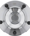 Top view of wheel bearing and hub assembly for Toyota Tundra and Sequoia 2007 through 2019 fits front or rear replacement durable aftermarket part