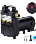 Beast Of A Portable Cast Iron 1/2 HP Water Transfer Pump With Built-In On Off Switch, High Pressure Up To 57 PSI