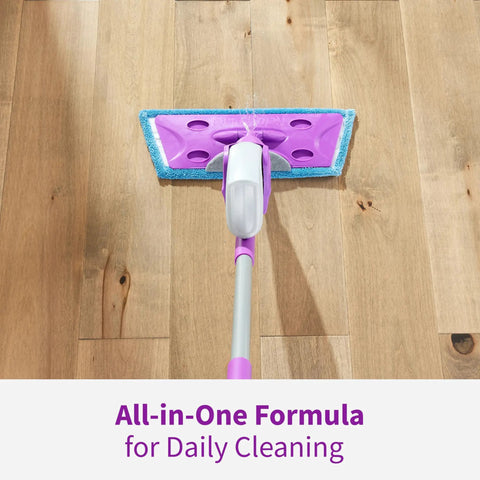 Mop cleaning sealed hardwood floor with All Floors Cleaner Refill Safe For Sealed Hardwood Tile Vinyl Laminate And More Breaks Down Dirt And Grime With Fresh Citrus Scent 1 Gallon Refill For Your 32 Ounce Floor Cleaner Bottle