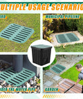 Heavy Duty Square Catch Basin Kit With Grate Debris Basket For Yard Drainage French Drains 15 By 15 By 15 Inches Ideal