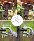 Ten Pack 2.75 Inch By 0.25 Inch Trailer Pins For Hitch, Shaft Locking, Coupler, PTO And Lock Pins installed on equipment
