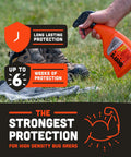 Long Lasting Insect Repellent For Outdoor Clothes And Gear With Zero Point Five Percent Permethrin Bonds To Fabric spray on boots