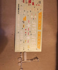 X-15 Experimental Aircraft 1 To 72 Scale Model Kit With Dope Detailing Ultra Realistic Cockpit decal sheet and clear parts