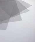 Four sheets of Rust-Resistant 304 Stainless Steel Mesh Screen for windows and vents, durable woven wire guard, 11.81 by 8.27 inches, 1mm holes 20 mesh.