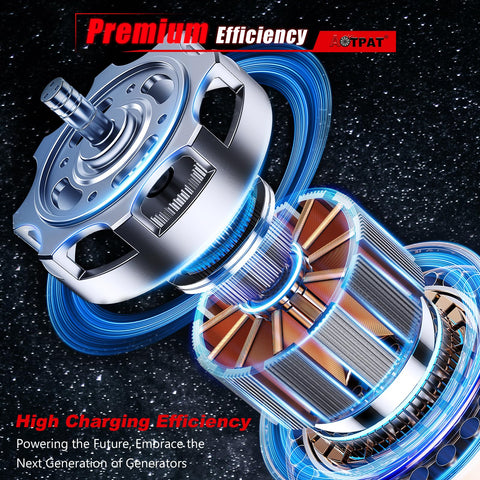 2.4L Honda Accord Alternator Drop-In Replacement 2014 2015 2016 2017 12V 110Amp CW New OE 31100-5A2-A02 internal view
