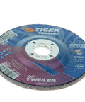 Ceramic Type 27 Grinding Wheel 5 by One Quarter Inch CER24R Seven Eighths Arbor Self Sharpening Alumina Grain Delivers Long Life