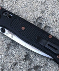 Kick Ass Copper Powder Coated Torx Screw Set Spice Up Your Blade With Slick Stainless Steel Fasteners on folding knife handle.