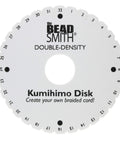 Round Kumihimo Disk For Braiding Jewelry Making, 6 Inch Diameter, 0.75 Inch Thick Double Dense Foam, Pro Grade Starter Tool