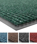 Workhorse Heavy Duty Industrial Door Mat 3 Ft By 10 Ft Large Entrance Rug For Busy Commercial Entrances Lobbies Garages And Mudrooms Made In USA Hunter Green Brush Step 109S0310GN texture