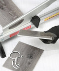 Fully Assembled Laminate And Vinyl Floor Cutter For Small Jobs, Cuts 2-5mm Thick Rubber, Laminate, VCT, PVC And Steel Or Aluminum