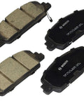 QuietCast Premium Ceramic Disc Brake Pad Set For Honda Accord And HR-V Front Ultra Quiet Stopping Power OE-Grade Shim Technology